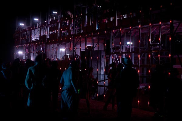 Night View, no.8763, Burning Man 2010, Black Rock City, NV 2010 
© 2011 Megan W. Delaney, MegansPhotoImages : Burning Man 2010 Night Views : Megan W. Delaney Photography     